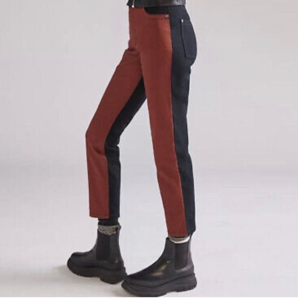 NEW Maeve Anthropologie Color block pants